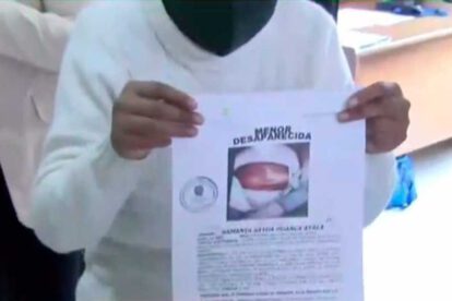 Desaparición de bebé en Villa Fátima