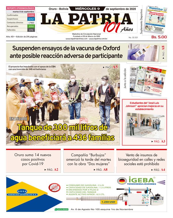 Edición PDF La Patria