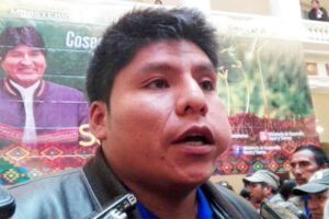 Leonardo Loza candidato a senador por Cochabamba