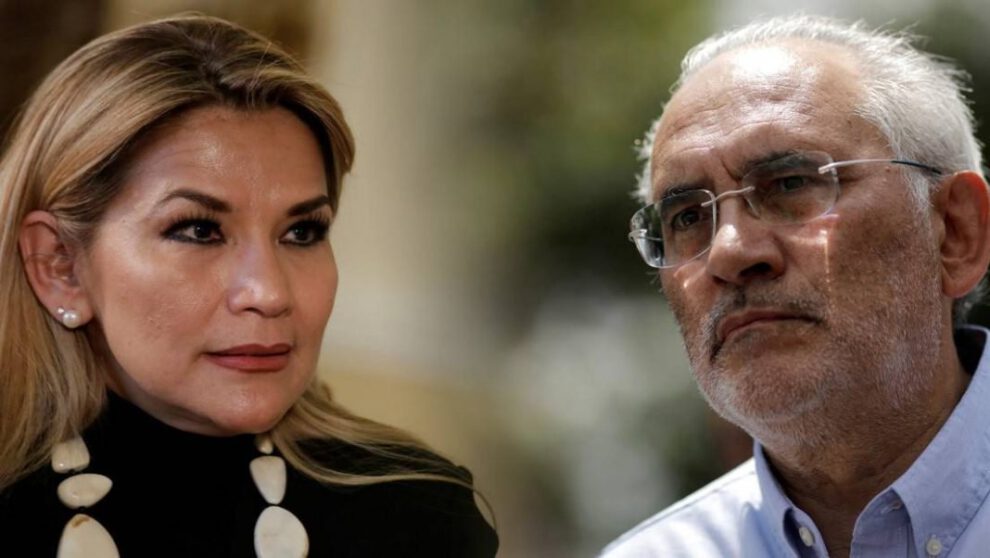 Carlos Mesa y Jeanine Áñez discuten sobre el MAS