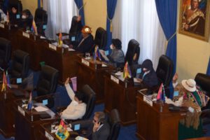 Ley de regulación de radio y televisión en la sesión de la Cámara de Senadores
