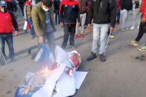Incidentes en Potosí durante la campaña del MAS