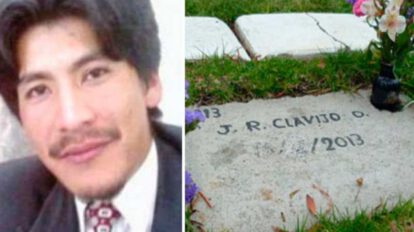 Exhumación de Jorge Clavijo