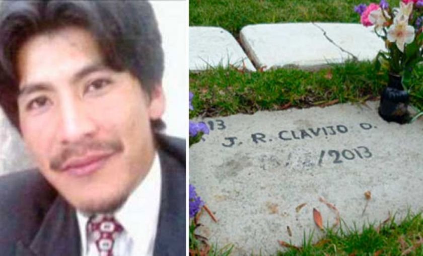 Exhumación de Jorge Clavijo