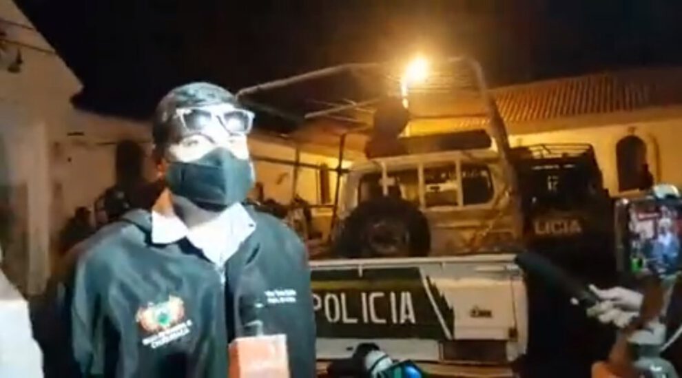 Aprehensión de activistas en Sucre