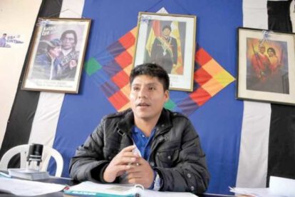 Leonardo Loza reemplazará a Morales como candidato a senador por Cochabamba