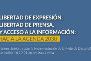 Informe Sombra 2019 sobre la libertad de expresión en Bolivia