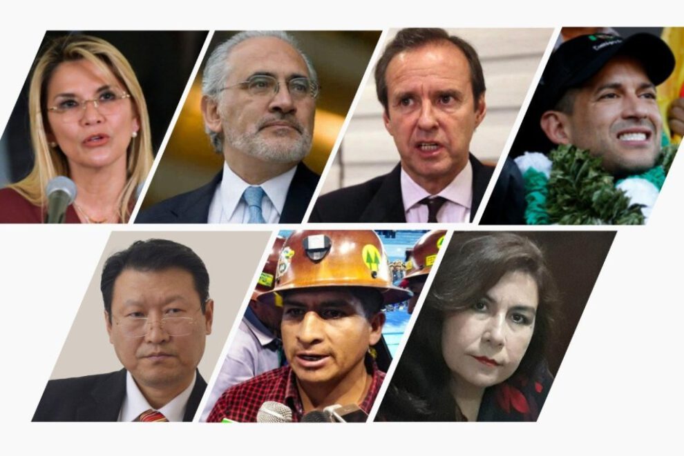 Debate presidencial con candidatos a la silla presidencial