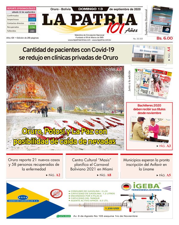 Edición PDF La Patria