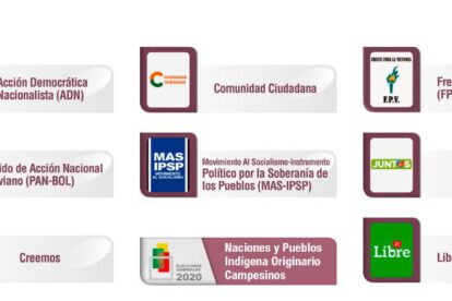 Candidatos a la Presidencia de Bolivia