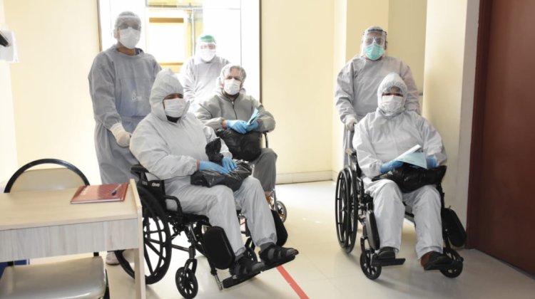 Paciente recuperado de Covid-19