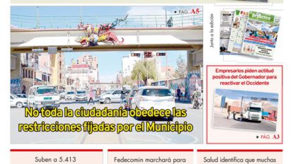Edición PDF La Patria del 14 de septiembre de 2020