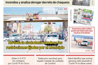 Edición PDF La Patria del 14 de septiembre de 2020