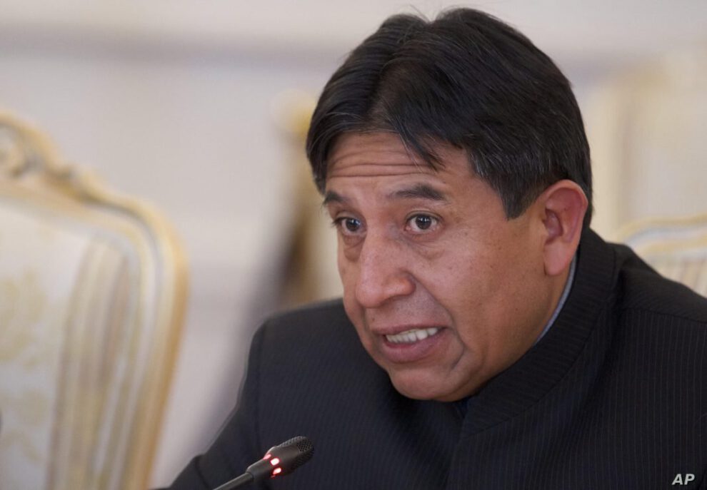 David Choquehuanca analiza la reelección en el MAS