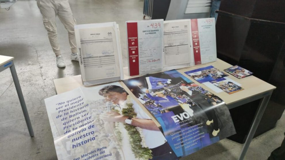 Querella contra exgerente de la Editorial del Estado por propaganda de Evo Morales
