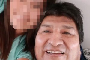 Evo Morales y Noemí M. en el contexto de la investigación por estupro
