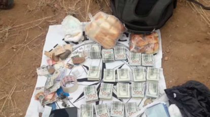 Boliviano aprehendido en frontera con 186 mil dólares