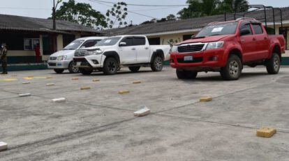 Incautación de cocaína en operativos antidroga
