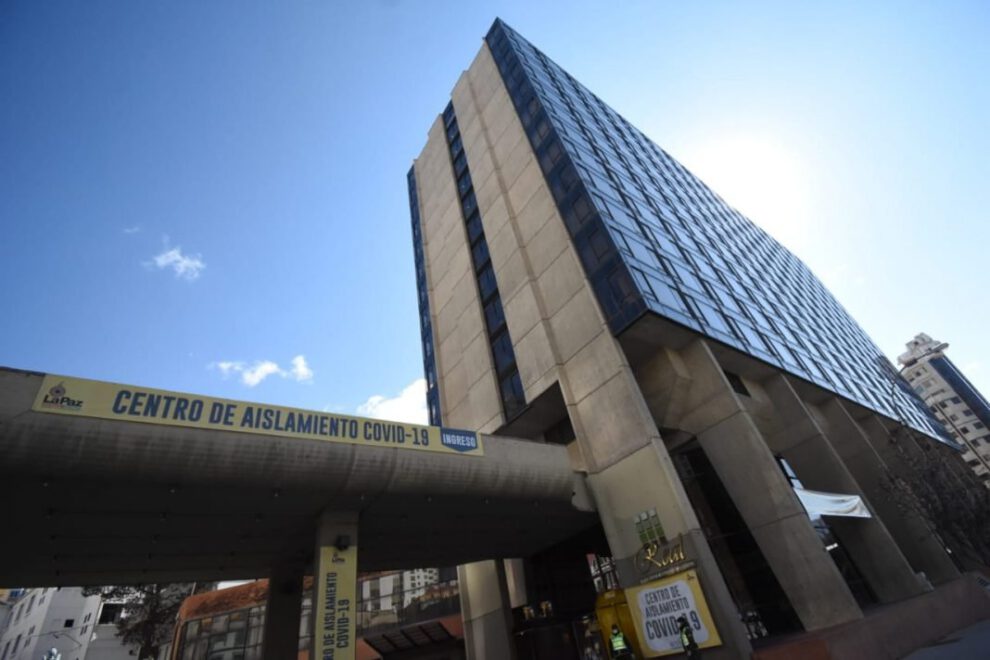 Centro de Aislamiento Covid-19 en La Paz