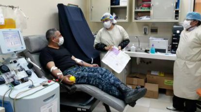 donación de plasma hiperinmune en Santa Cruz y Cochabamba