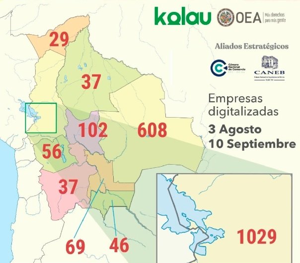 Digitalización de pequeñas empresas en Bolivia
