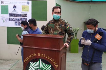 Decomiso de cocaína por la Felcn
