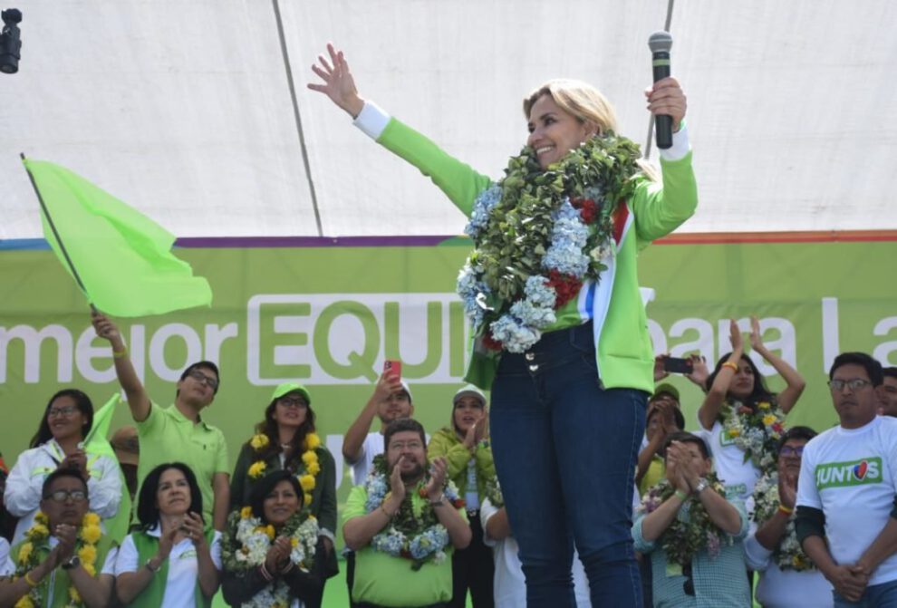 Declinación candidatura Áñez en campaña electoral