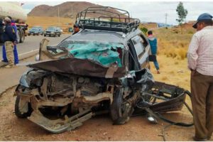 Accidente de tránsito en Potosí