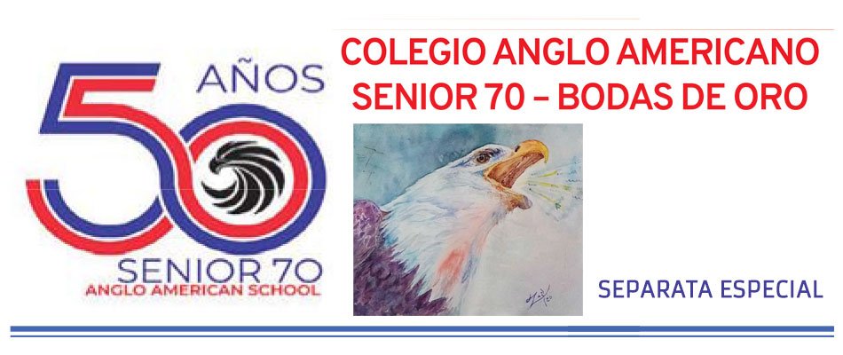 50 años Senior 70 Anglo American School
