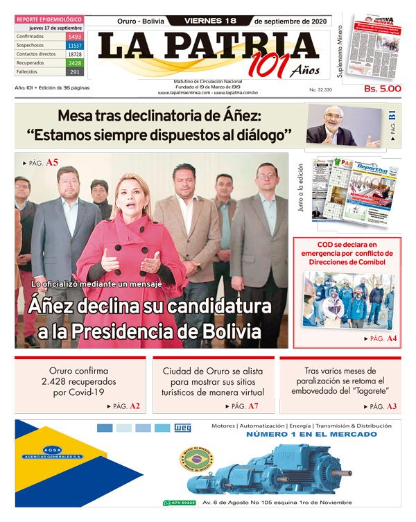 Edición PDF La Patria
