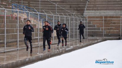 Nevada en El Alto no impide el entrenamiento del equipo de Always Ready