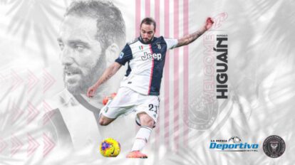 Higuaín ficha por el Inter Miami de Beckham