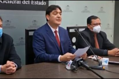 Destitución del procurador general José María Cabrera
