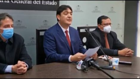 Destitución del procurador general José María Cabrera