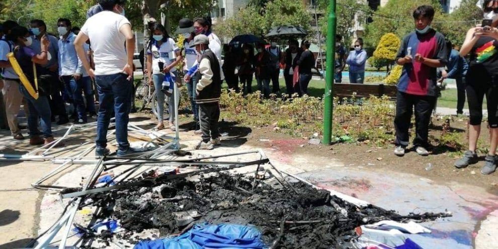 Evo Morales responsabiliza a la Resistencia Cochala por agresiones contra militantes del MAS