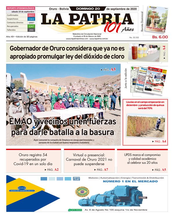 Edición PDF La Patria