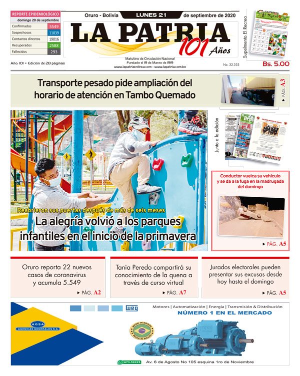 Edición PDF La Patria