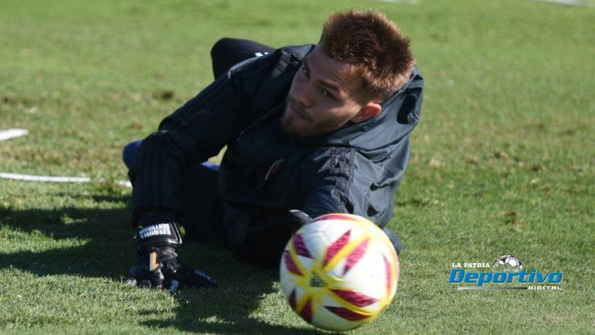 Ezequiel Centurión, el arquero de la reserva del River Plate