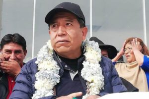 David Choquehuanca afirma que el entorno de Evo Morales no puede volver al poder