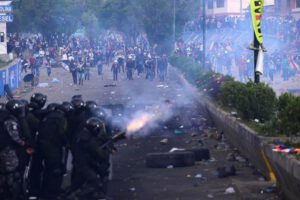 Proceso penal contra Murillo por hechos en Sacaba
