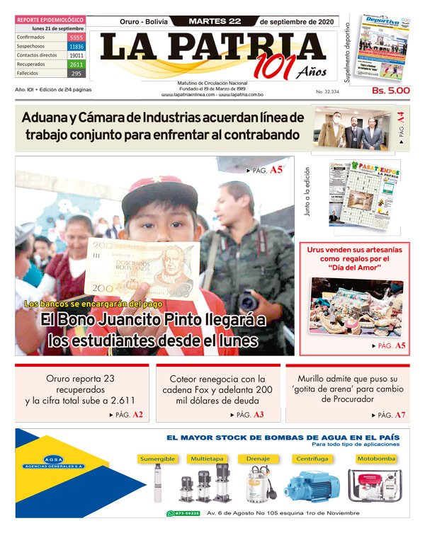 Edición PDF La Patria
