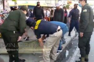 Obrero sobrevive tras caer del tercer piso en Quillacollo