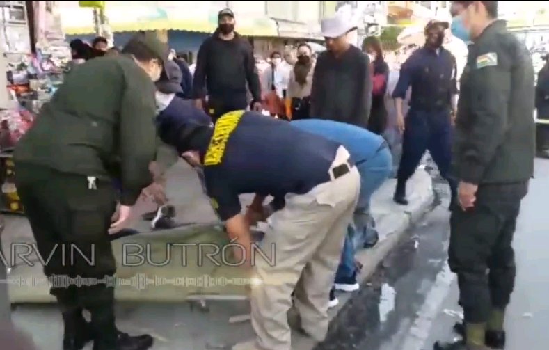 Obrero sobrevive tras caer del tercer piso en Quillacollo