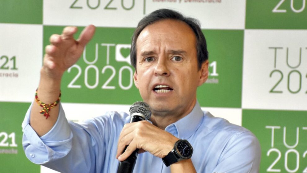 Tuto Quiroga candidato a la presidencia por la alianza Libre 21