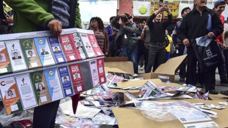 Fraude electoral 2019 denunciado por exprocurador