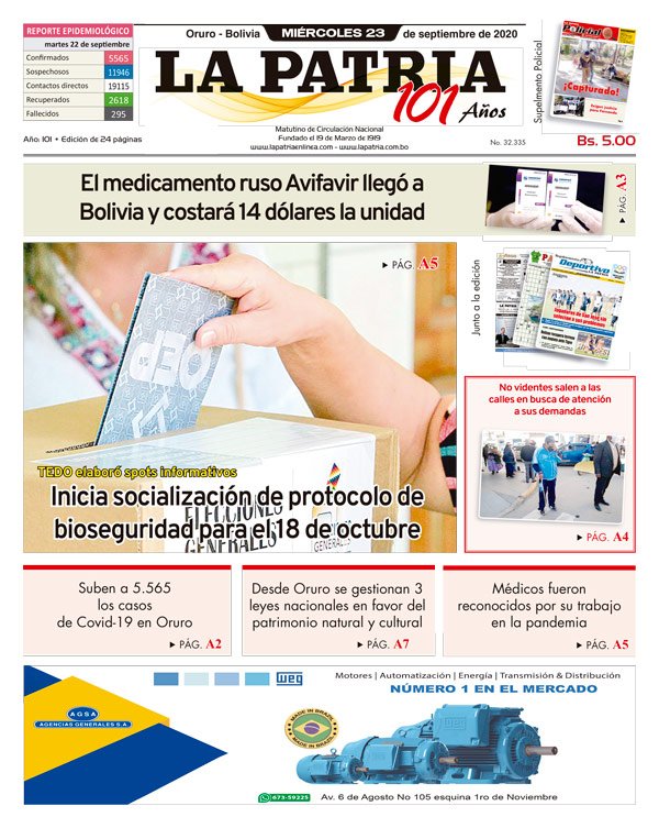 Edición PDF La Patria