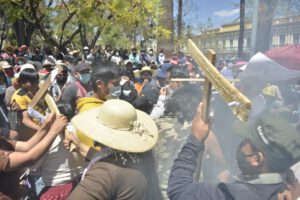 K’oa por la democracia en Cochabamba