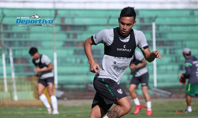 Freddy Roca, el joven atacante de la selección boliviana