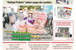 Edición impresa La Patria del 26 de Septiembre de 2020