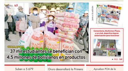 Edición impresa La Patria del 26 de Septiembre de 2020